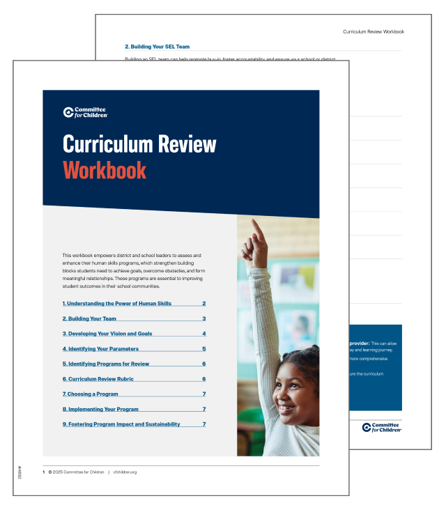 Thumbnail of the Curriculum Evaluation Workbook