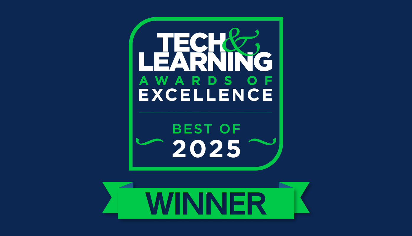 Evidence-Based and Recognized for Impact Tech and Learning Awards Badge
