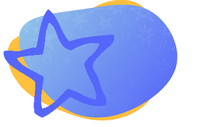 Noticeable Improvement star on a background